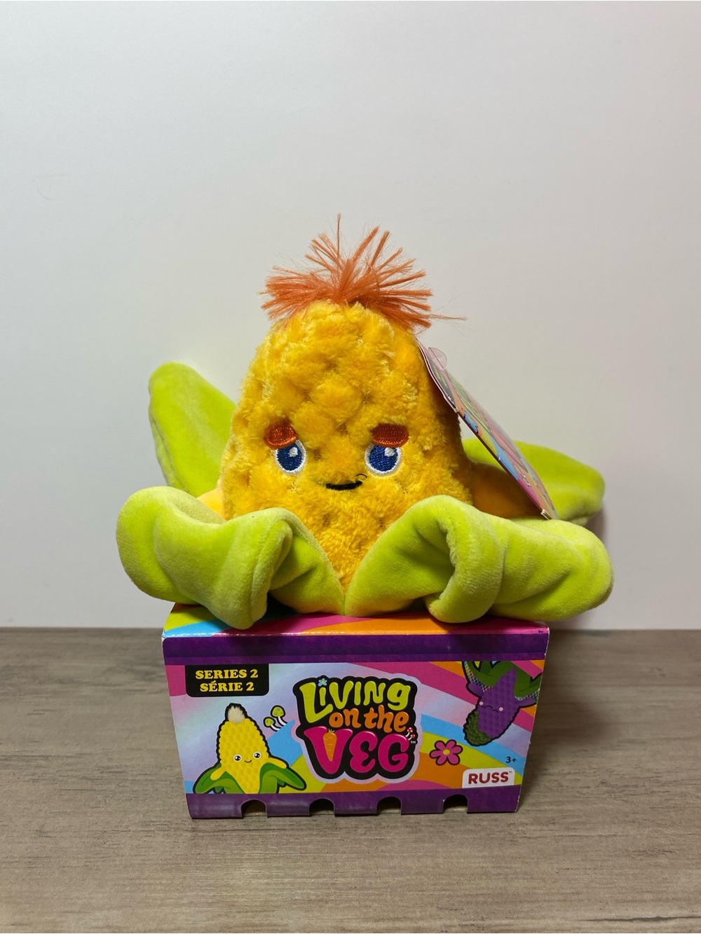 Russ Living on the Veg Series 2 Plush Cornies Reggie
